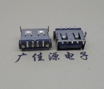 郑州USB短体母座.超薄5.9H胶芯.移动电源接口