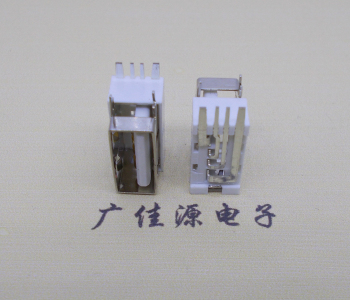 郑州USB侧立式短体10.0尺寸 侧插加宽脚5A大电流插座