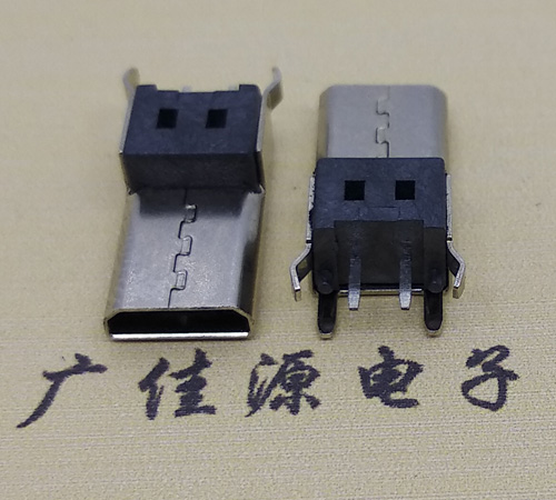 郑州Micro usb母座 加长14mm2P充电安卓接口