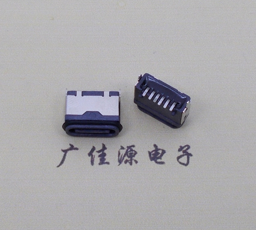 郑州type c6p防水母座立式贴板SMT贴片