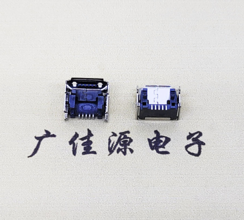 郑州MICRO USB5pin加高母座 垫高1.55/2.5/3.04/4.45尺寸接口